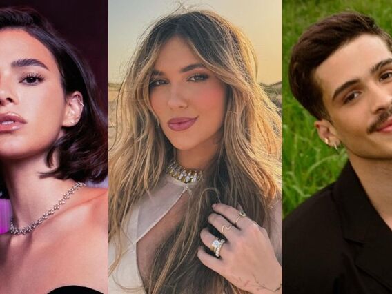 Bruna Marquezine, Virginia Fonseca e João Guilherme - Foto: Reprodução / Instagram @brunamarquezine @virginia @joaoguilherme