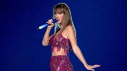 Jato privado de Taylor Swift é alvo de protesto climático em Londres