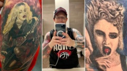 Mulher quebra recorde mundial ao tatuar Madonna 18 vezes no próprio corpo