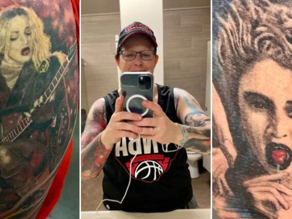 Mulher quebra recorde mundial ao tatuar Madonna 18 vezes no próprio corpo