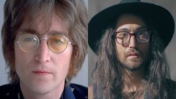 John Lennon e seu filho, Sean Lennon - Foto: YouTube