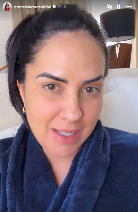 Foto: Reprodução / Instagram @gracielelacerdaoficial