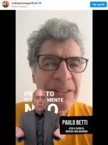 Foto: Reprodução / Instagram @rodrigomangaoficial