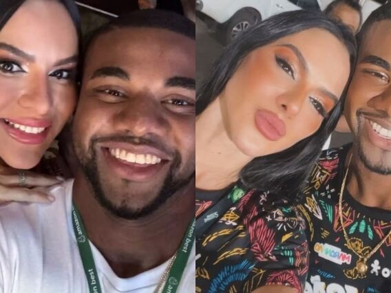 Tamires Assis e Davi Brito: casal não se segue mais na web - Foto: Instagram