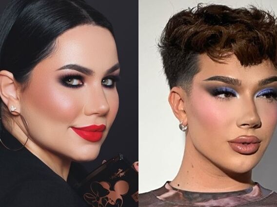 Bruna Tavares e James Charles - Foto: Reprodução / Instagram @brunatavares @jamescharles