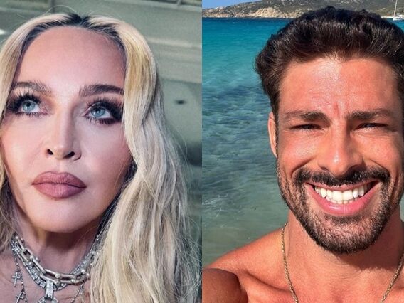 Madonna e Cauã Reymond - Foto: Reprodução / Instagram @madonna @cauareymond