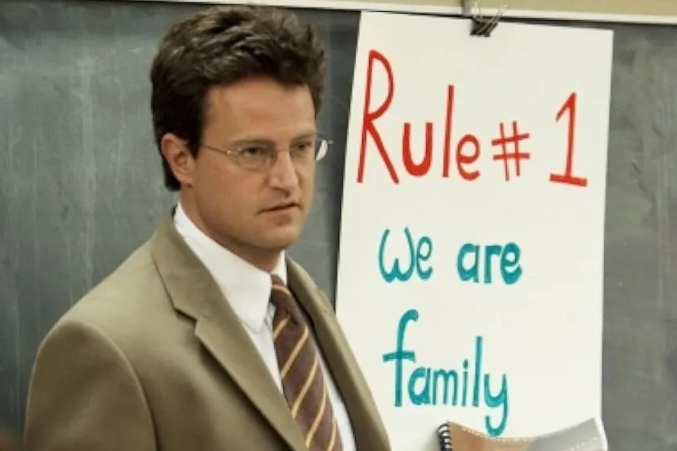 Matthew Perry em cena do filme The Ron Clark Story - Foto: Reprodução