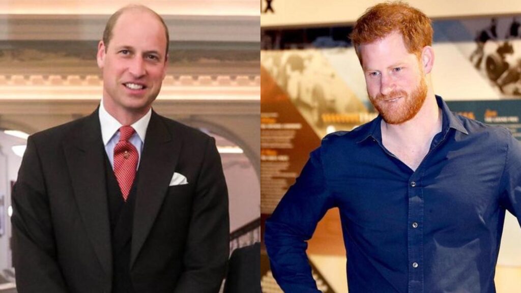 Príncipe William e Príncipe Harry, da família real britânica - Foto: Instagram @princeandprincessofwales / @sussexroyal