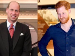 Príncipe William e Príncipe Harry, da família real britânica - Foto: Instagram @princeandprincessofwales / @sussexroyal