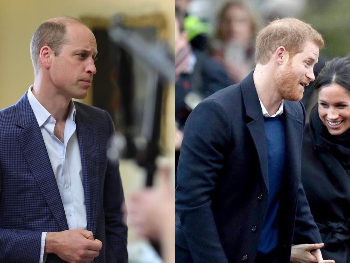 Príncipe William, o Príncipe Harry e Meghan Markle - Foto: Instagram @princeandprincessofwales / @sussexroyal