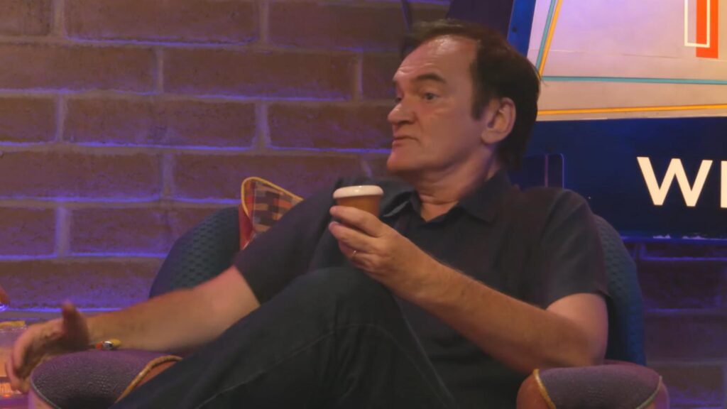 Quentin Tarantino em entrevista a podcast - Foto: YouTube