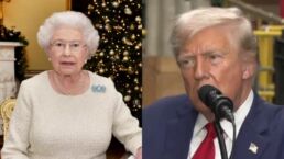 Rainha Elizabeth II e Donald Trump - Foto: Instagram @theroyalfamily / Fox News