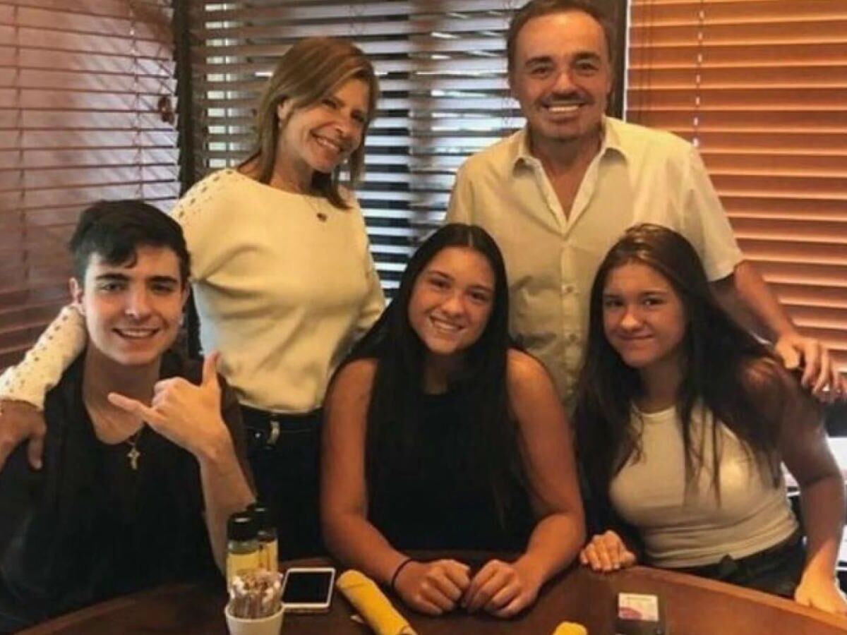 Rose Miriam, Gugu Liberato e os filhos - Foto: Instagram