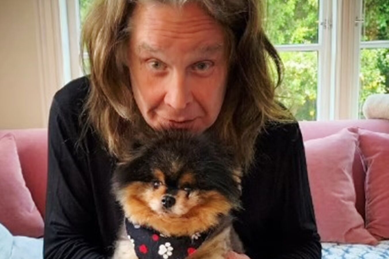Ozzy Osbourne e Rocky - Foto: Reprodução / Instagram @sharonosbourne