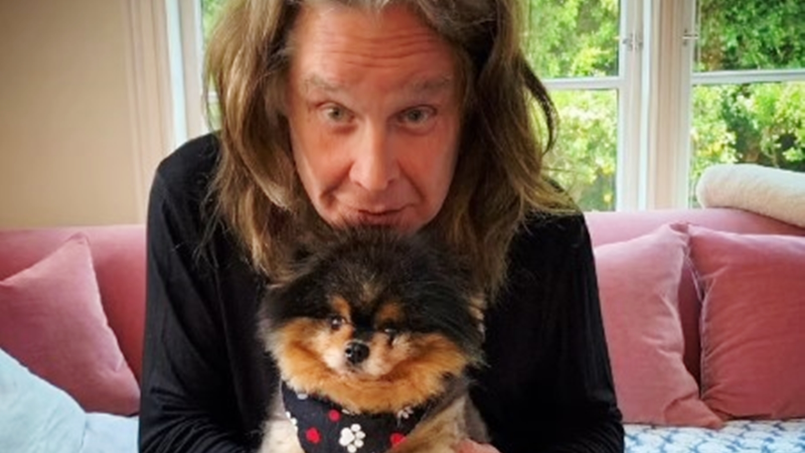 Ozzy Osbourne e Rocky - Foto: Reprodução / Instagram @sharonosbourne