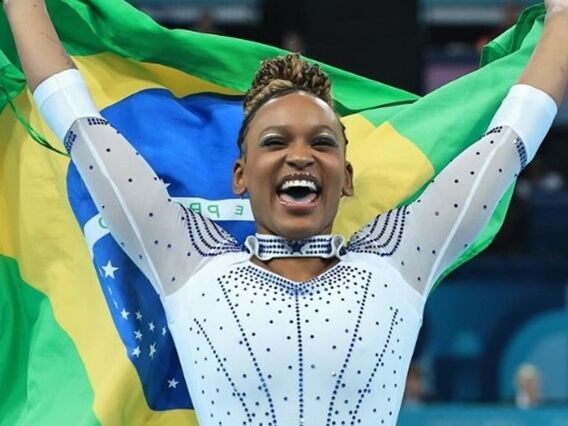 Rebeca Andrade - Foto: Reprodução / Instagram @rebecarandrade