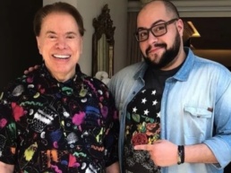 Silvio Santos e o neto, Tiago Abravanel - Foto: Instagram @tiagoabravanel