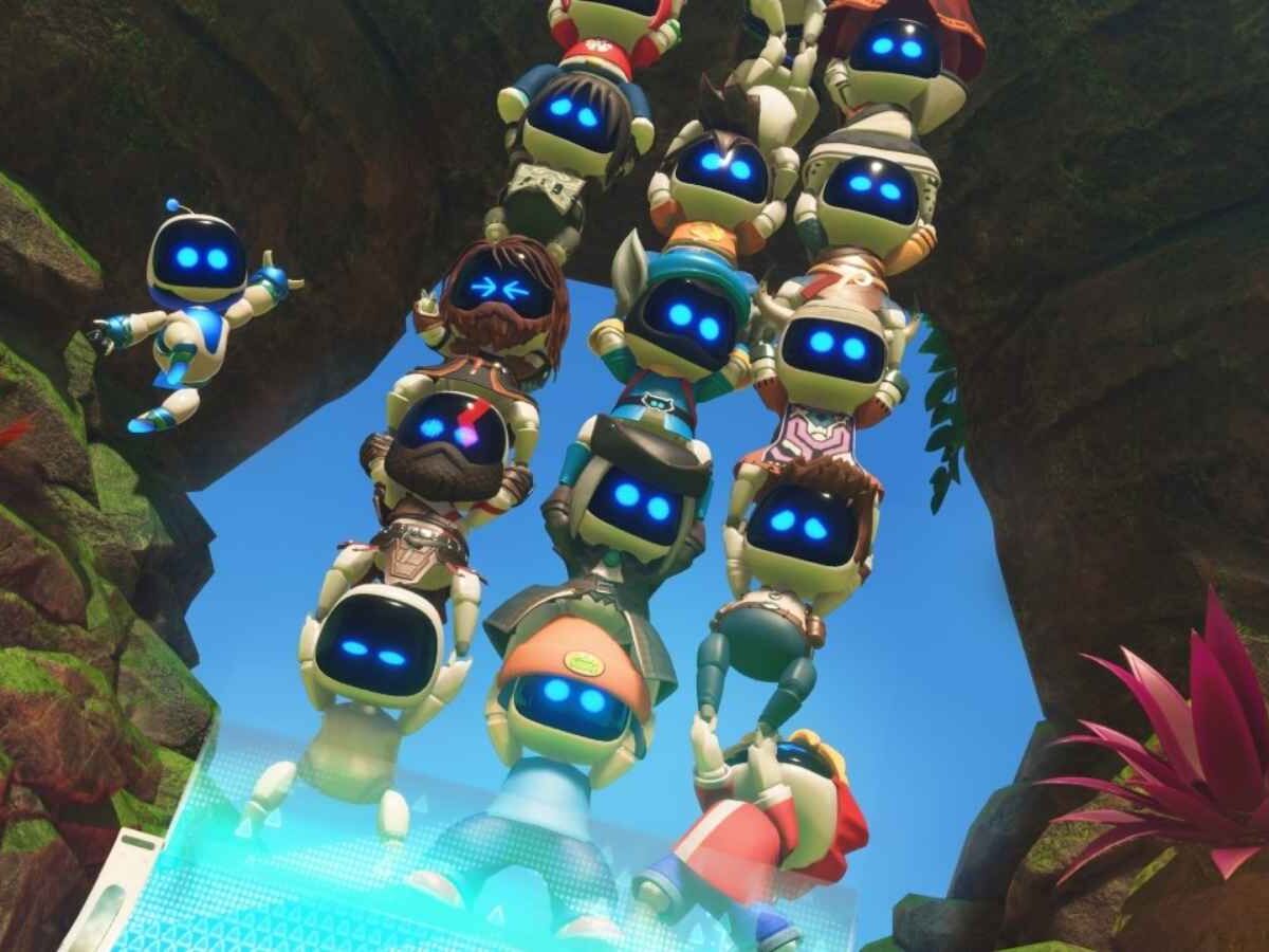 Astrobot recebe trailer fofo de lançamento