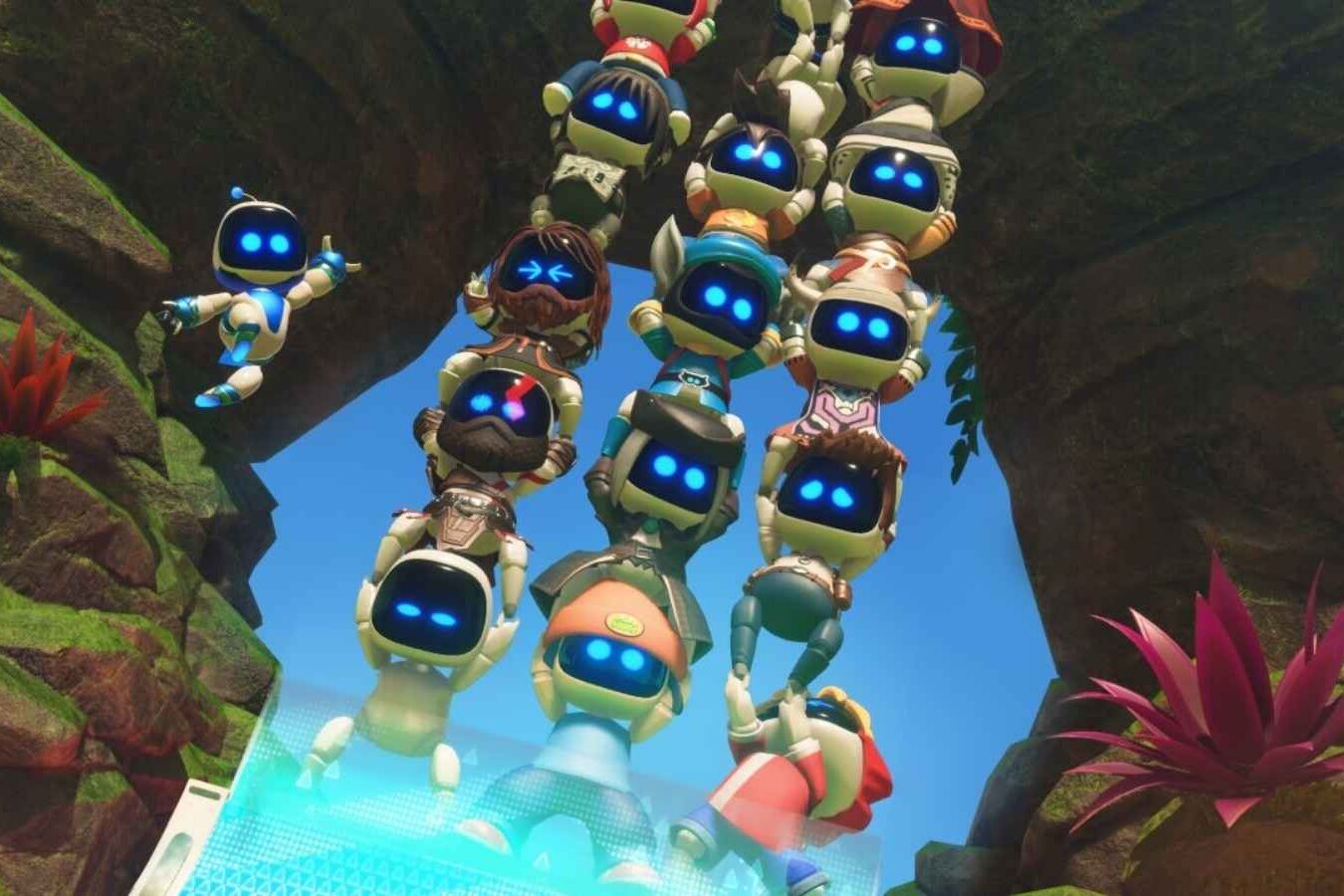 Astrobot recebe trailer fofo de lançamento