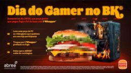Burger King vai trocar peça queimada de videogame ou PC por hambúrguer