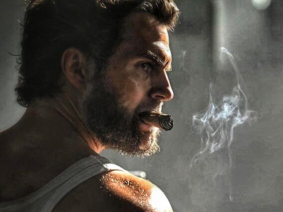 Henry Cavill passou mal de tanto fumar para interpretar Wolverine