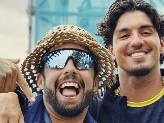 Gabriel Medina e Pedro Scoboy - Foto: Reprodução / Instagram @pedroscooby