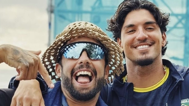 Gabriel Medina e Pedro Scoboy - Foto: Reprodução / Instagram @pedroscooby
