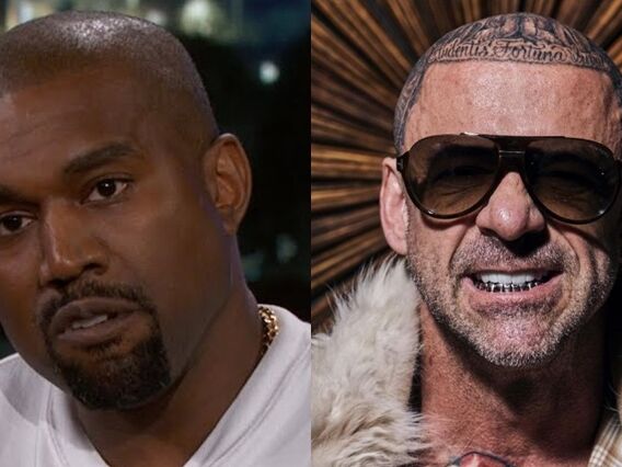 Kanye West e Thomas P. Connelly - Foto: Reprodução / YouTube / Instagram @connellydds