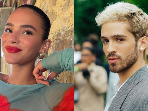 Bruna Marquezine e João Guilherme - Foto: Reprodução / Instagram @brunamarquezine @joaoguilherme