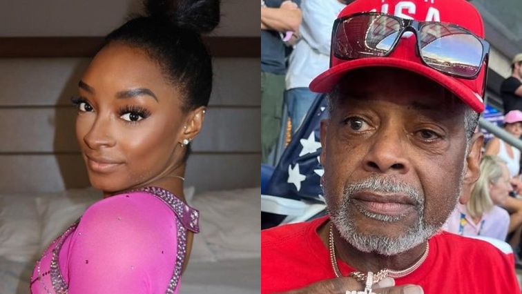 Simone Biles e Ronald Biles - Foto: Reprodução / Instagram @simonebiles @adria_biles