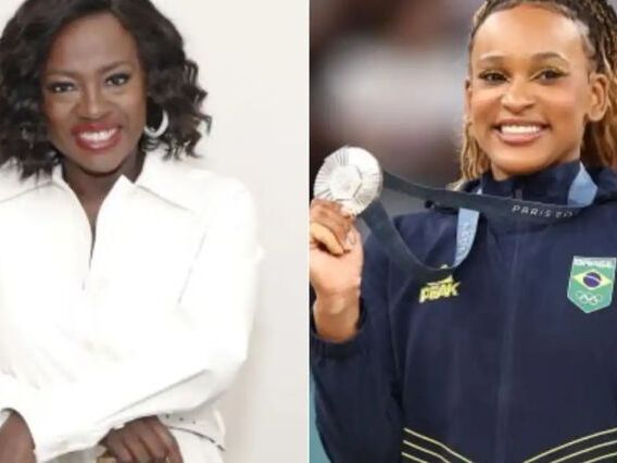 Viola Davis parabeniza Rebeca Andrade após ouro na ginástica: 
