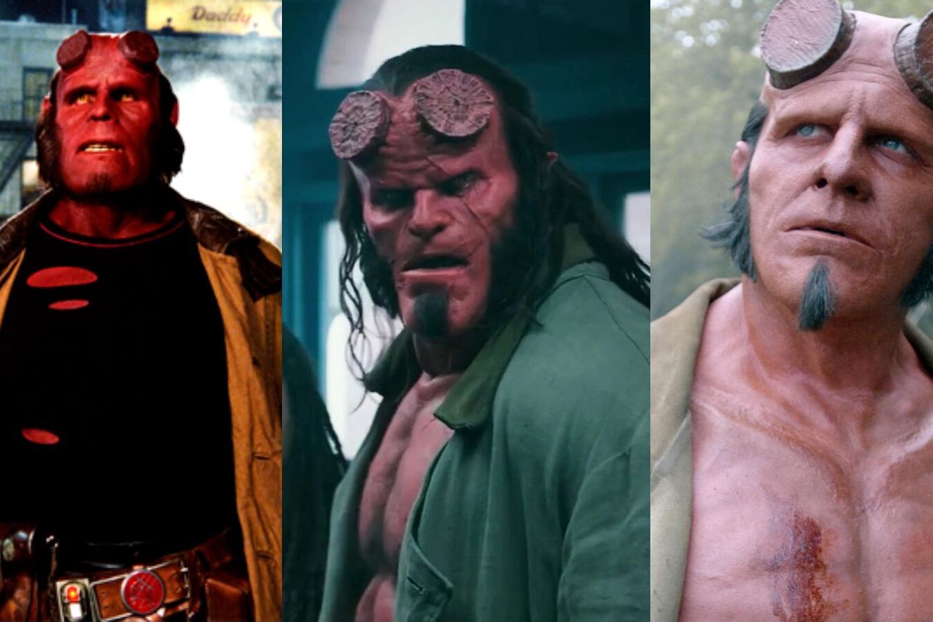 As três versões de Hellboy para o cinema - Foto: Reprodução