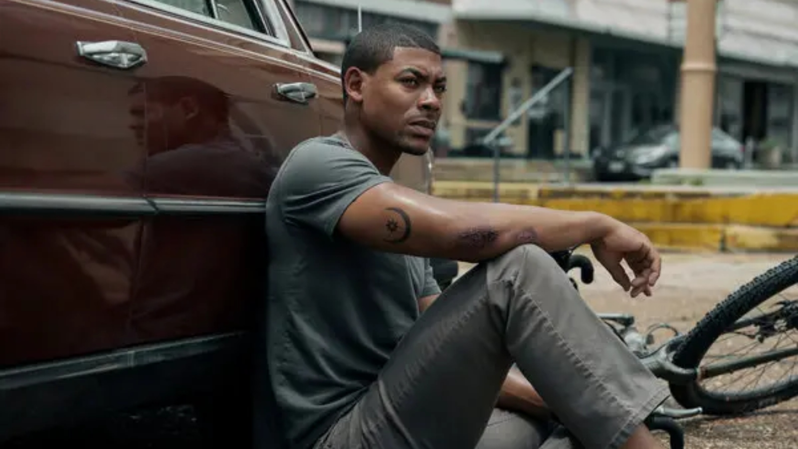 Cena de Rebel Ridge, da Netflix - Foto: Reprodução