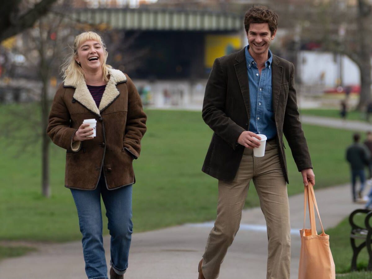 Florence Pugh e Andrew Garfield em cena de Todo Tempo Que Temos - Foto: Imagem Filmes