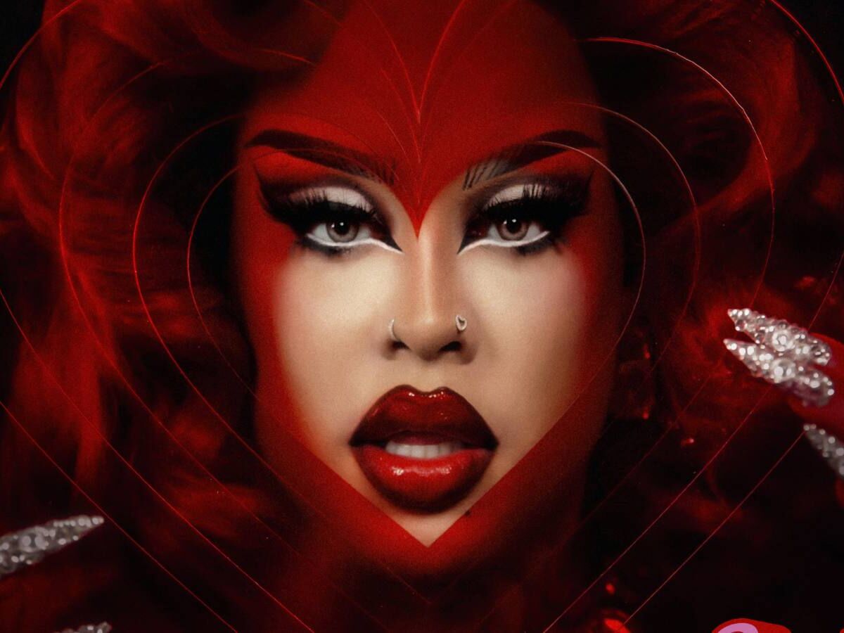 Gloria Groove na capa de seu novo álbum - Foto: Reprodução