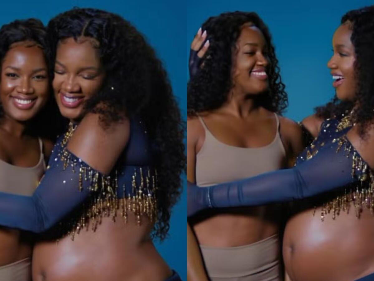 IZA e sua sósia, Ester Inara - Foto: Reprodução