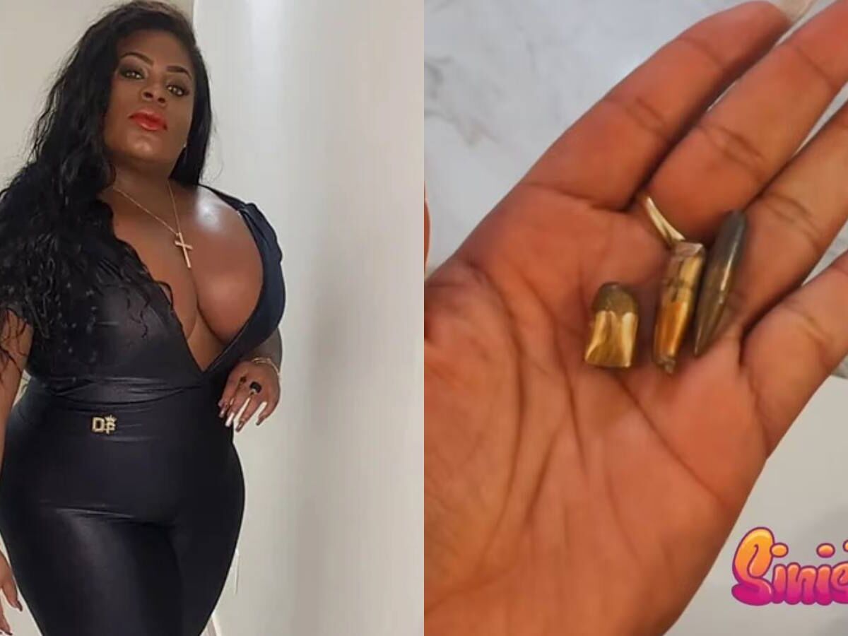 Jojo Todynho mostra balas de fuzil que encontrou perto de sua casa - Foto: Instagram @jojotodynho