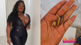 Jojo Todynho mostra balas de fuzil que encontrou perto de sua casa - Foto: Instagram @jojotodynho