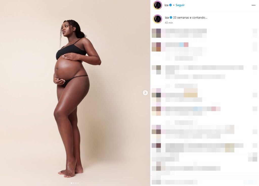 Foto: Reprodução / Instagram @iza