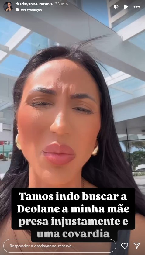 Foto: Reprodução / Instagram @dradayanne_reserva