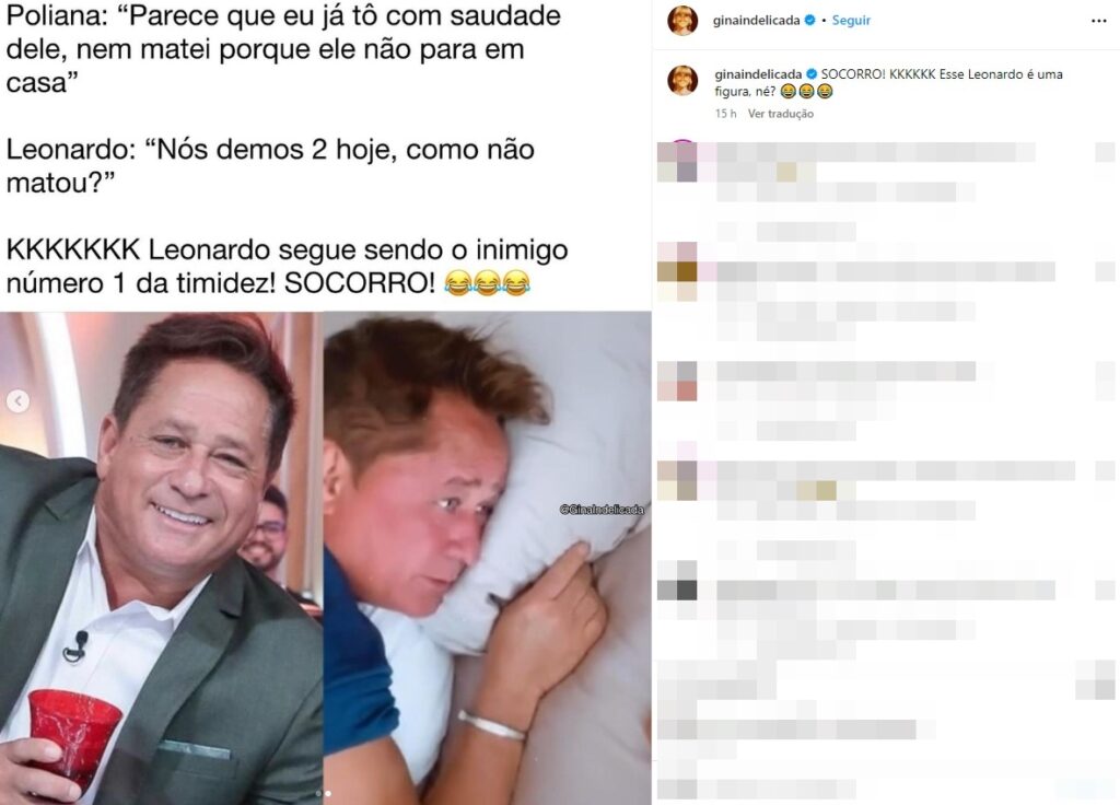 Foto: Reprodução / Instagram @ginaindelicada