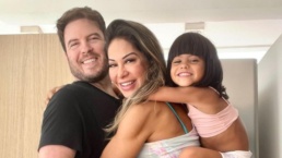 Thiago Nigro, Maíra Cardi e Sophia - Foto: Instagram @thiagonigro