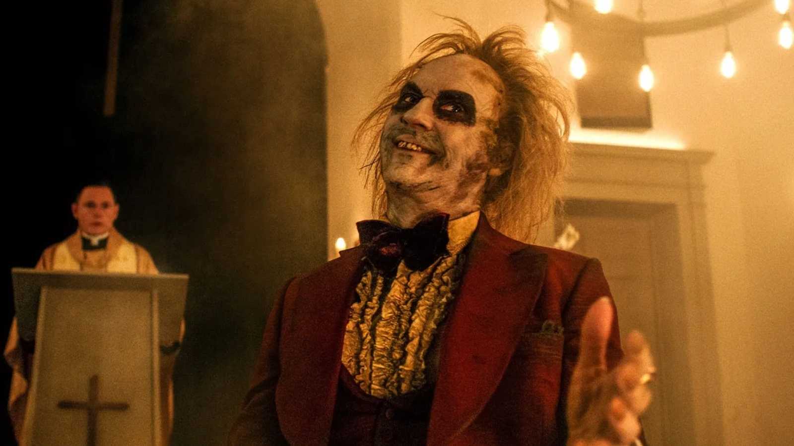 Beetlejuice 2 quase quebra recordes com estreia impressionante nos EUA