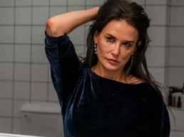 Público tem abandonado sessões de novo filme com Demi Moore por ser violento demais