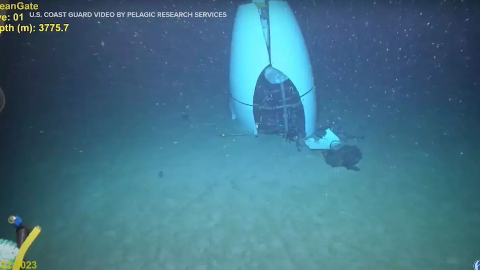 Nova simulação do Oceangate mostra como submarino implodiu em detalhes