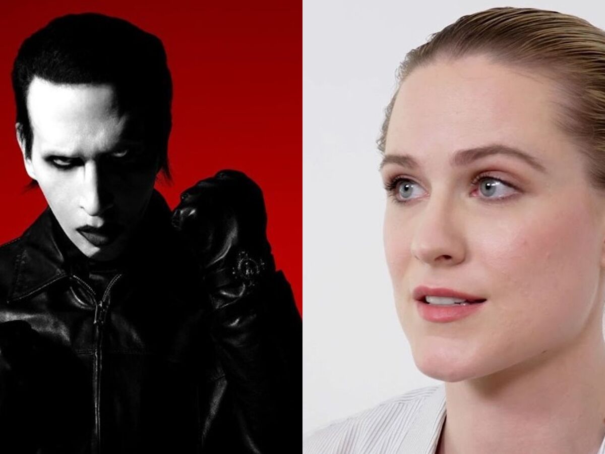 Marilyn Manson e Evan Rachel Wood - Foto: Reprodução / Instagram @marilynmanson @mrperou / YouTube