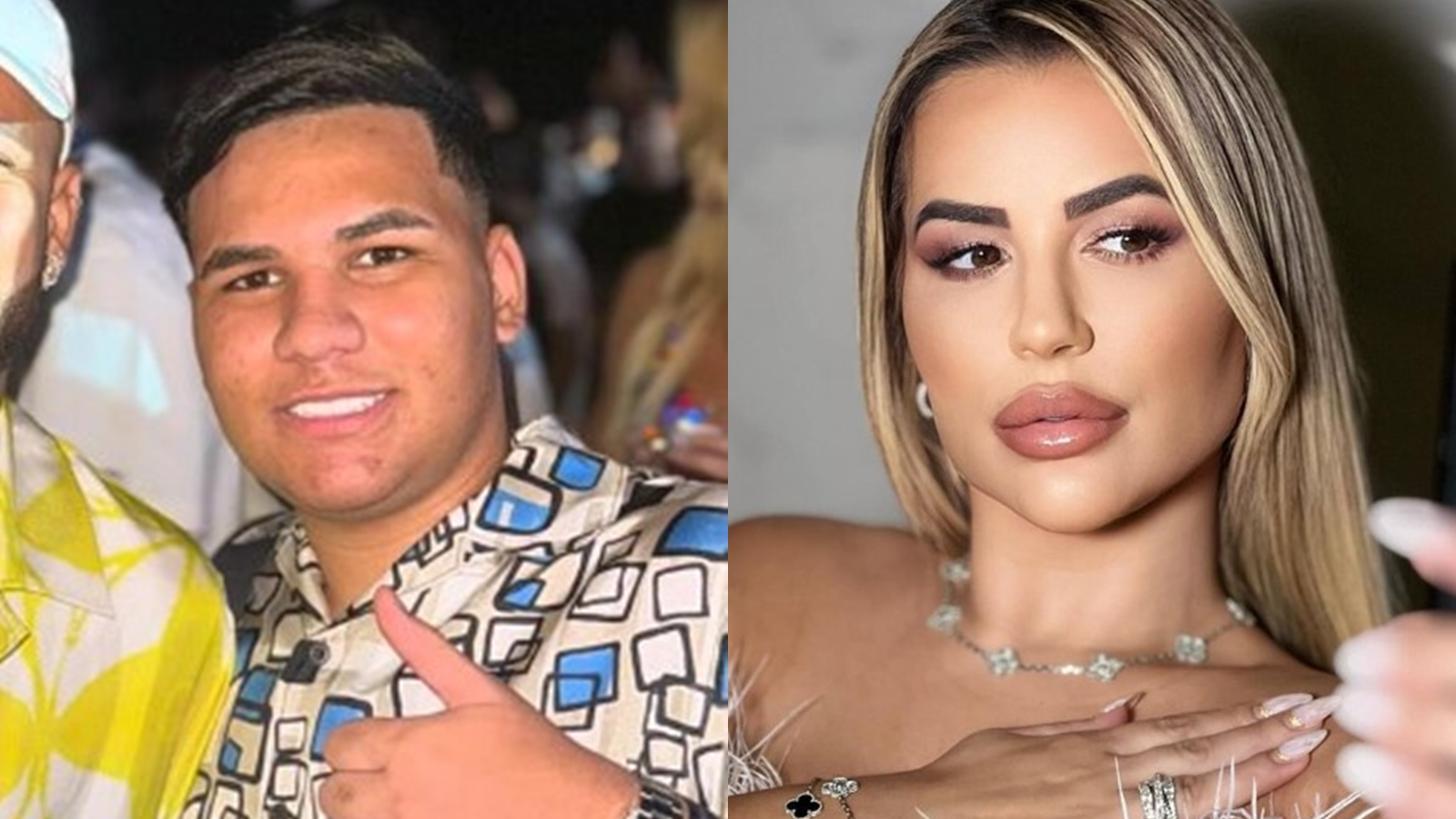 Kayky Bezerra e Deolane Bezerra - Foto: Reprodução / Instagram @kaykybezerraofc @dra.deolanebezerra