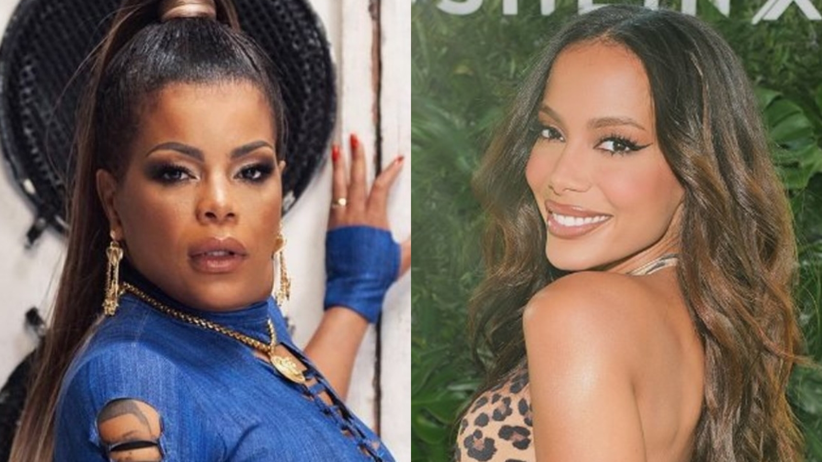 Tati Quebra Barraco e Anitta - Foto: Reprodução / Instagram @tatiquebrabarraco @anitta