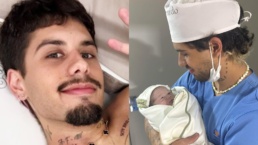 Zé Felipe e seu filho, José Leonardo - Foto: Reprodução / Instagram @zefelipecantor