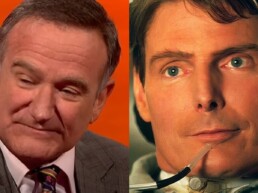 Robin Williams e Christopher Reeve - Foto: Reprodução / YouTube